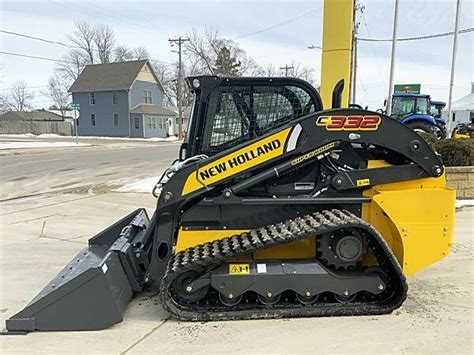 used new holland skid steers|c332 skid steer for sale.